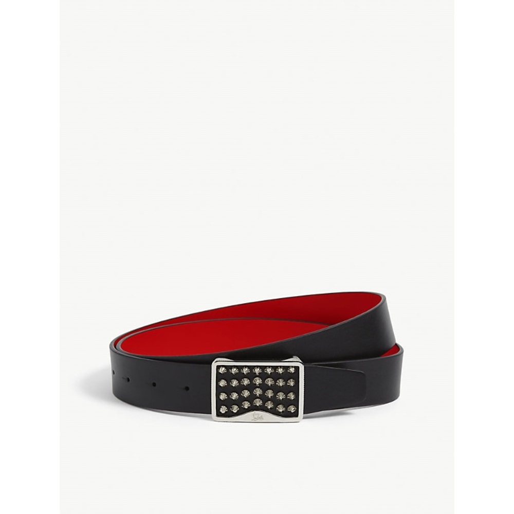 Christian Louboutin Louis Belt Classic Leather